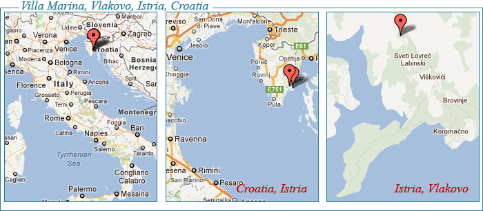 Villa Marina, Istria, Croatia, Holiday Villa Rentals